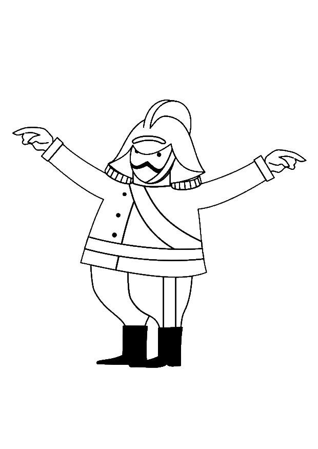 chef dorchestre Coloriage chef dorchestre