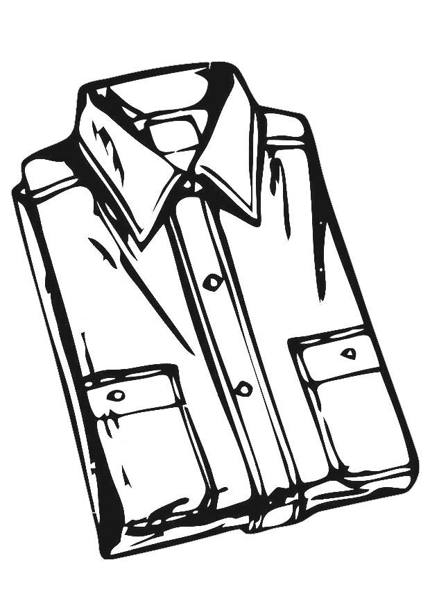 chemise Coloriage chemise