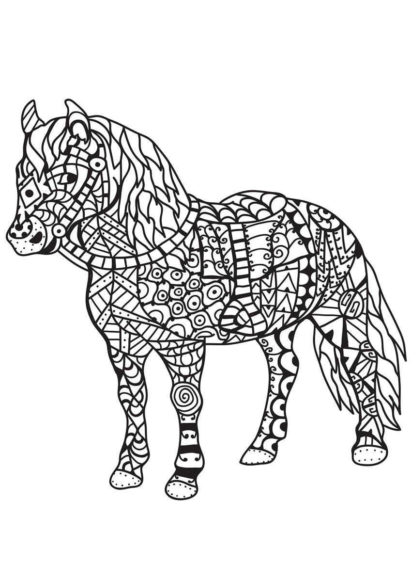 cheval Coloriage cheval