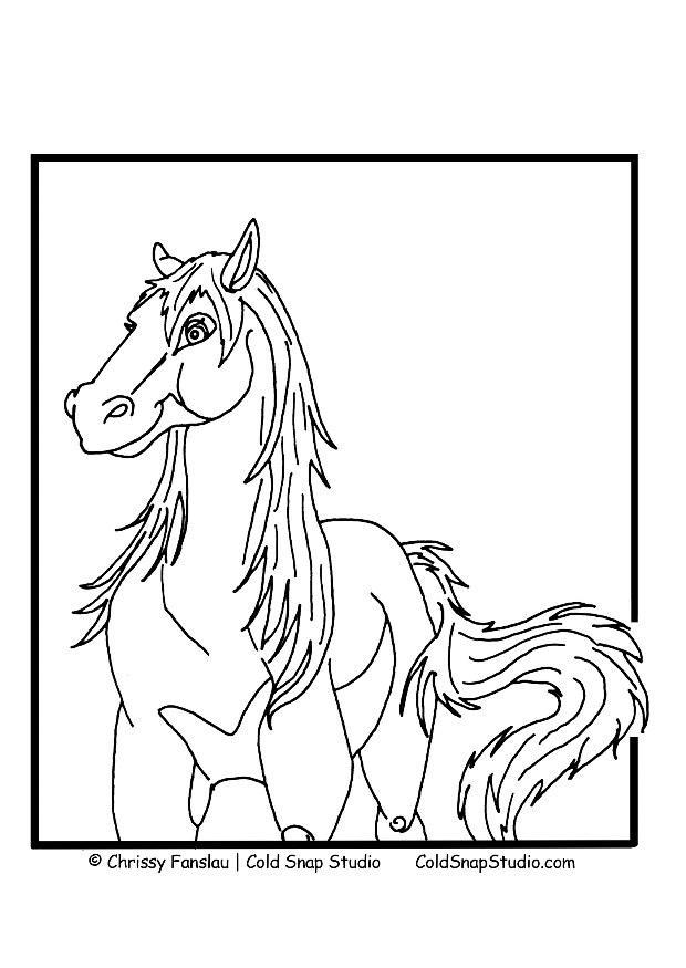 cheval Coloriage cheval