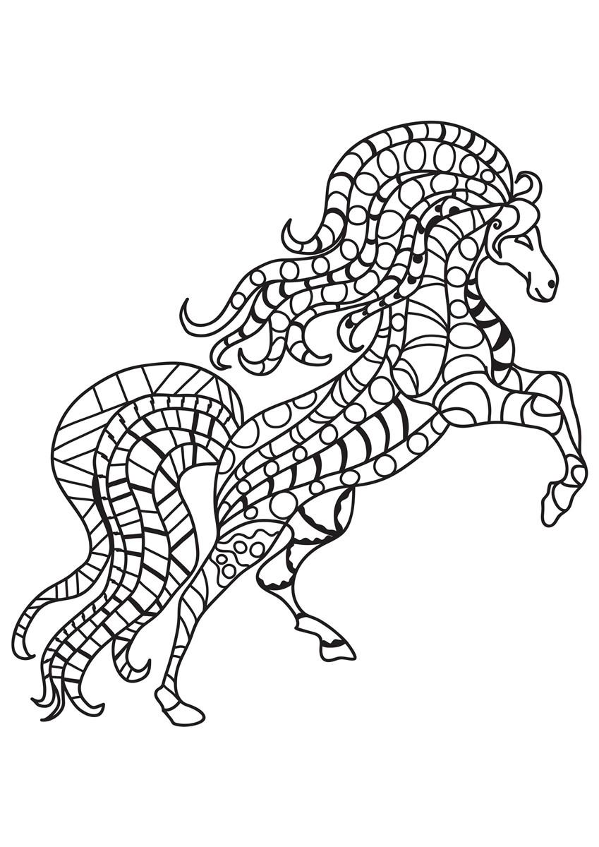 chevaux Coloriage chevaux