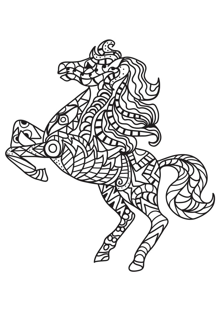 chevaux Coloriage chevaux