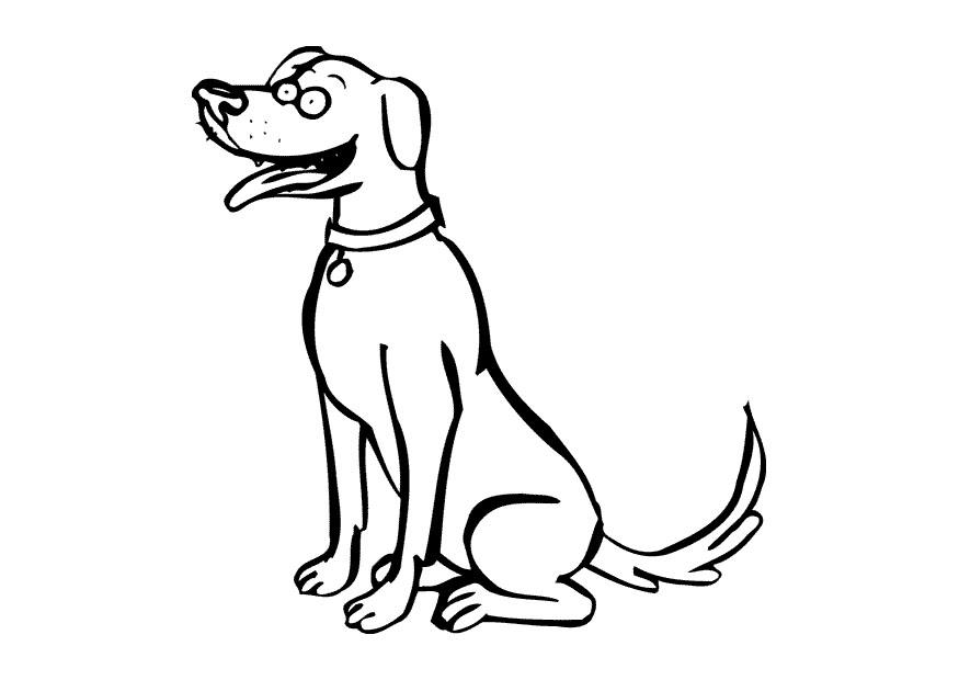 chien Coloriage chien