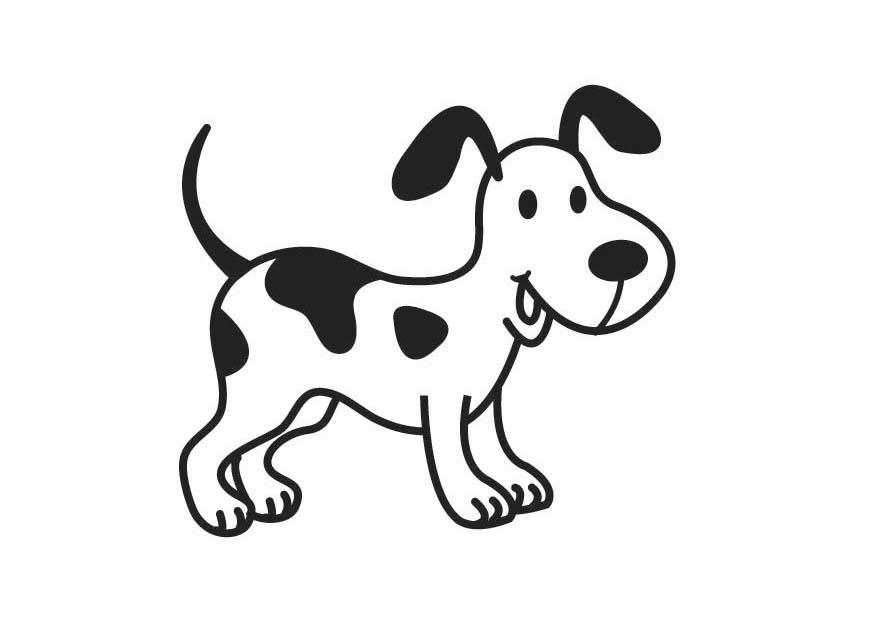 chien Coloriage chien