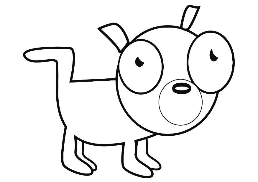 chien Coloriage chien