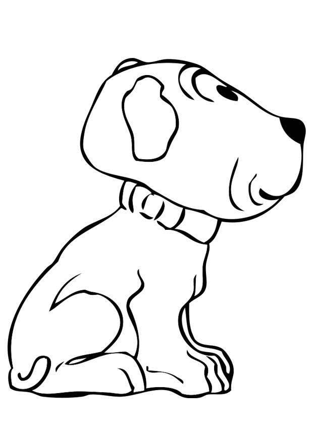 chiot Coloriage chiot