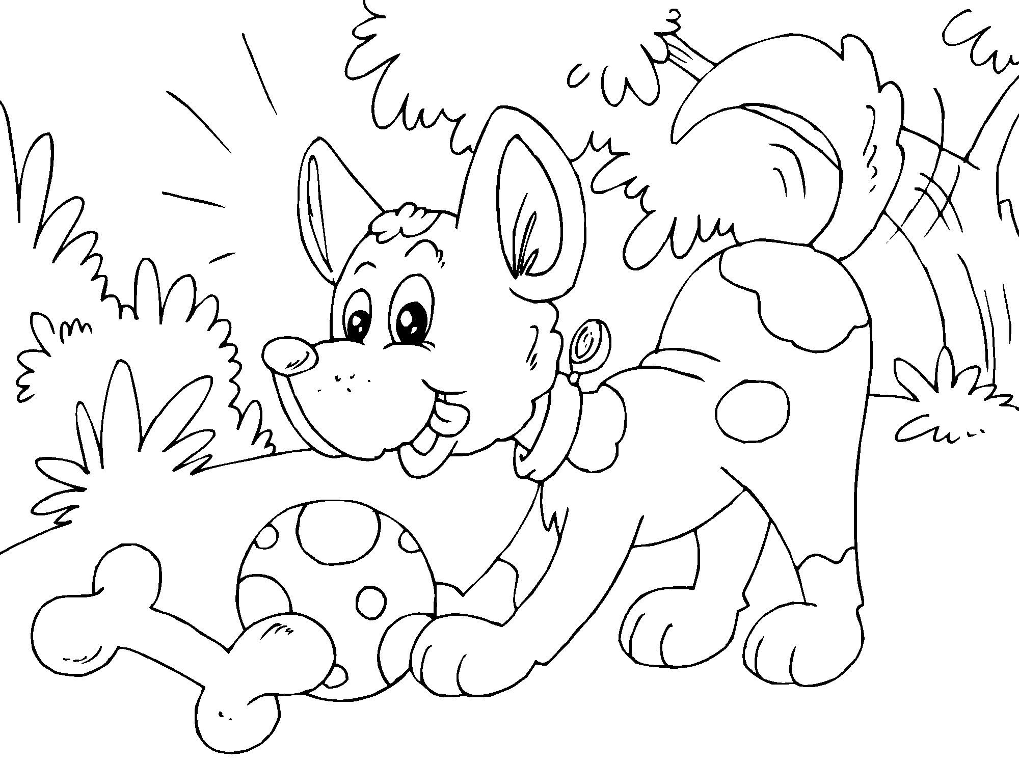 chiot Coloriage chiot