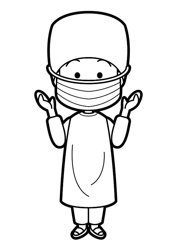 chirurgien Coloriage chirurgien