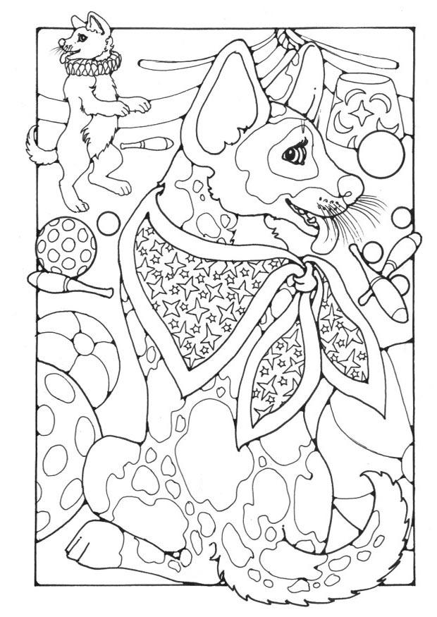 cirque Coloriage cirque