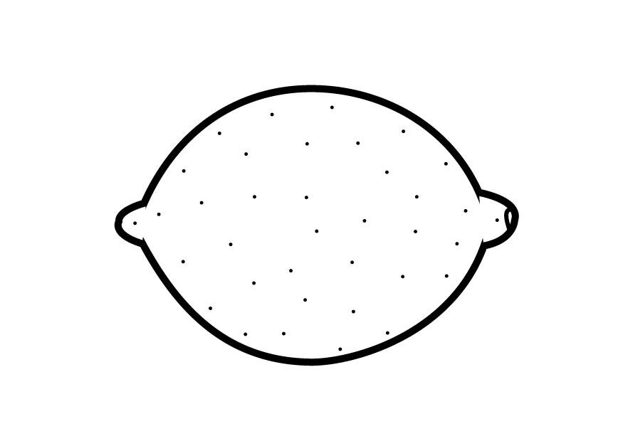 citron Coloriage citron