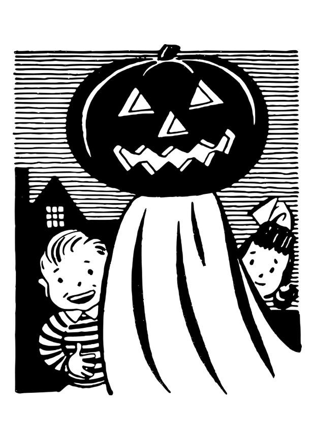 citrouille Coloriage citrouille