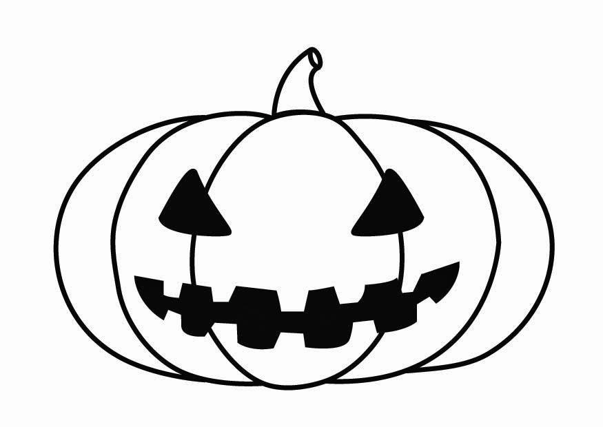 citrouille dhalloween Coloriage citrouille dhalloween