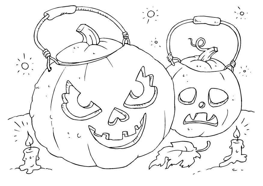 citrouilles Coloriage citrouilles