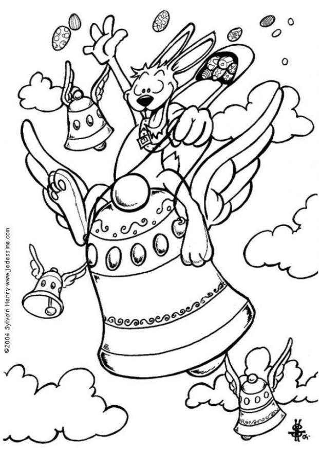 cloches de rome Coloriage cloches de rome