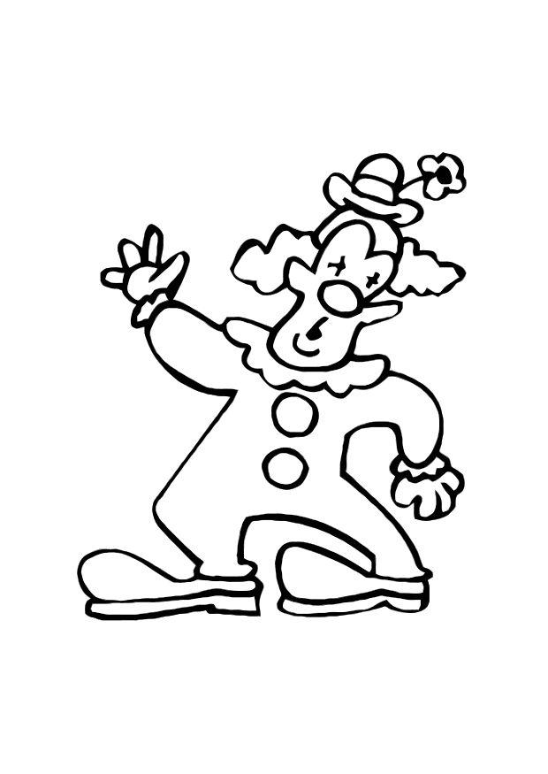 clown Coloriage clown