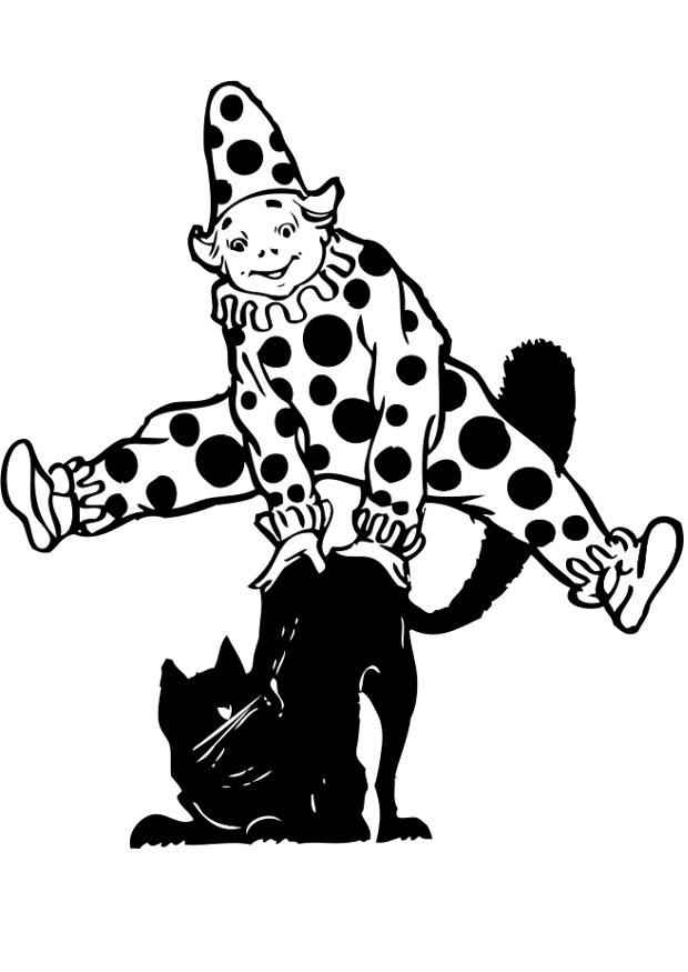clown Coloriage clown