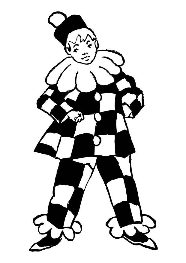 clown Coloriage clown
