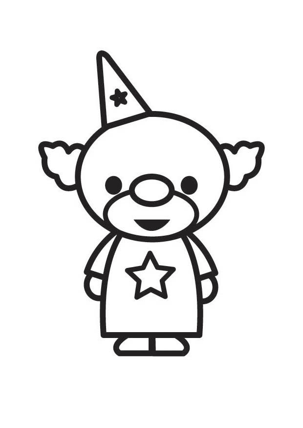 clown Coloriage clown