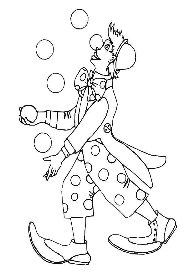 clown Coloriage clown