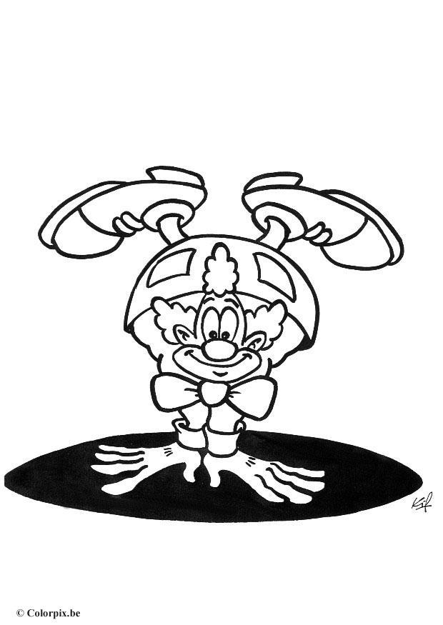 clown Coloriage clown