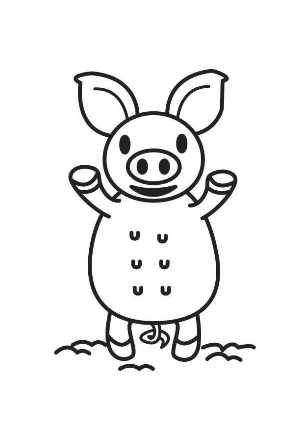 cochon Coloriage cochon
