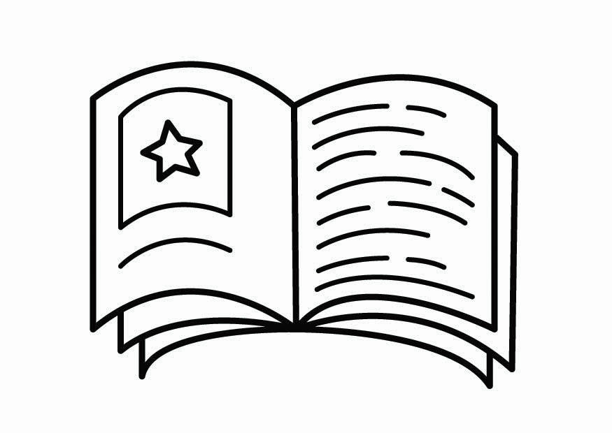coin de lecture Coloriage coin de lecture