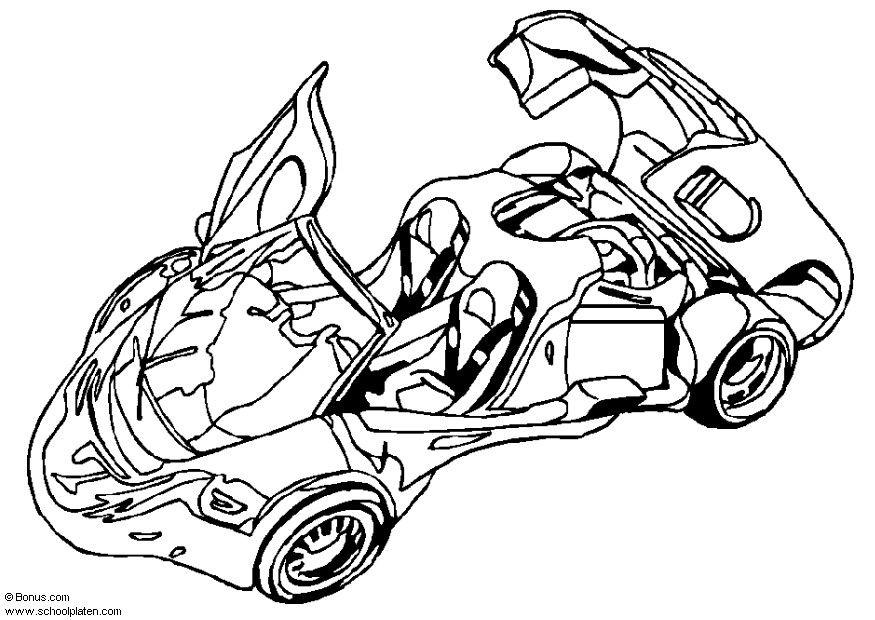 Coloriage arex showcar