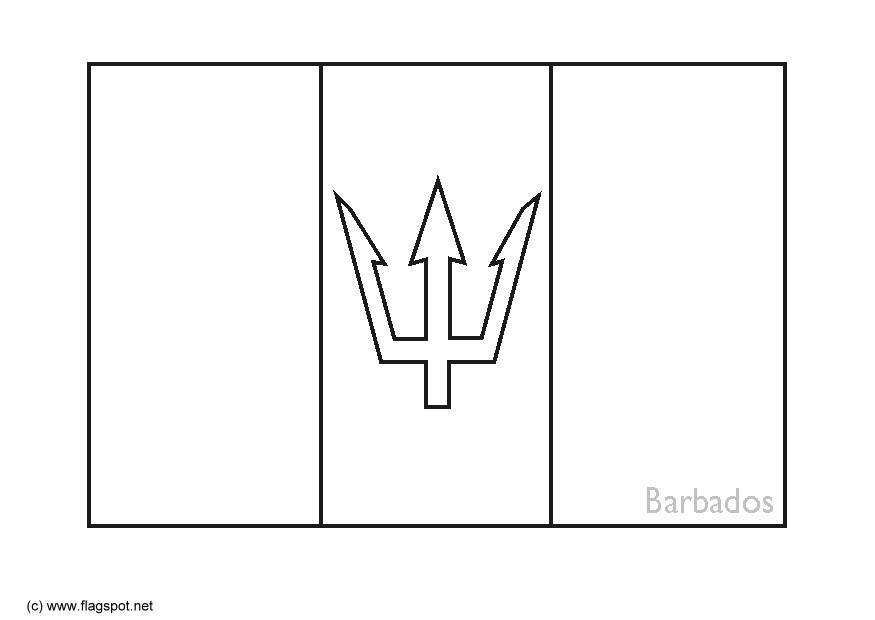 Coloriage barbade