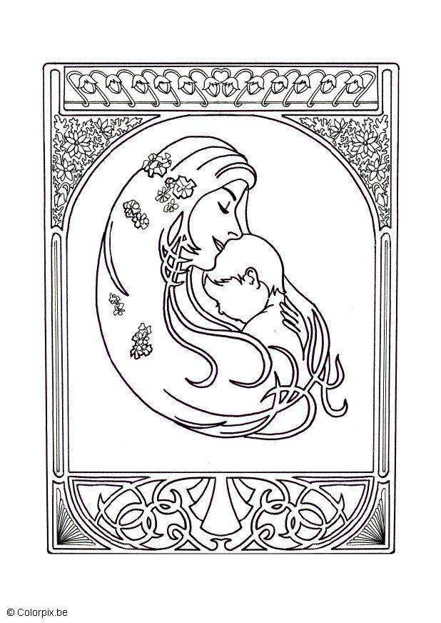 Coloriage bA©bA©