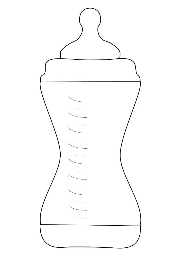 Coloriage biberon