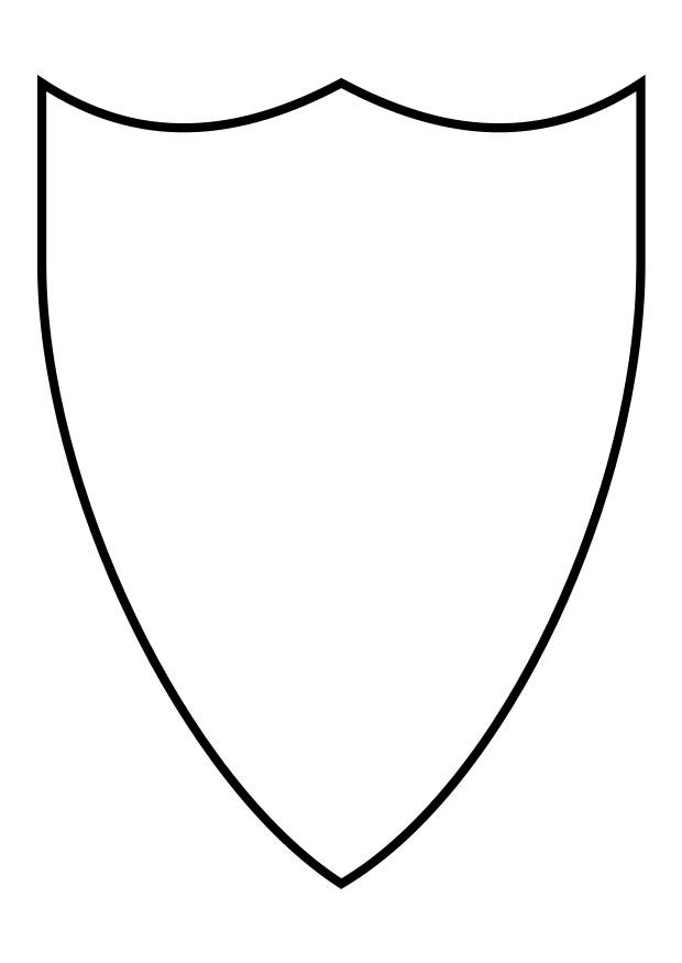 Coloriage bouclier