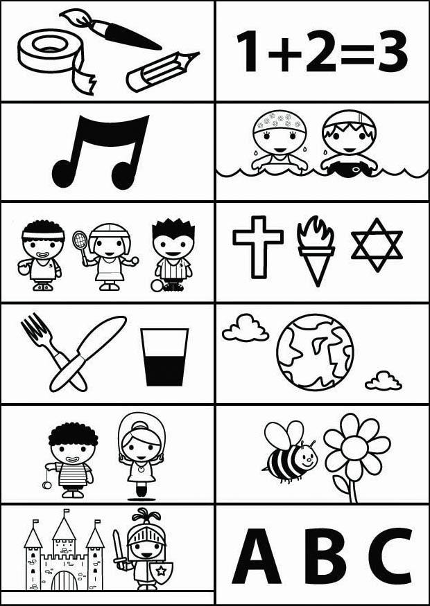 Coloriage carte dactivitA©s