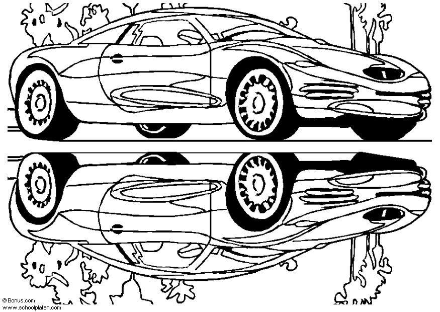 Coloriage chrysler showcar