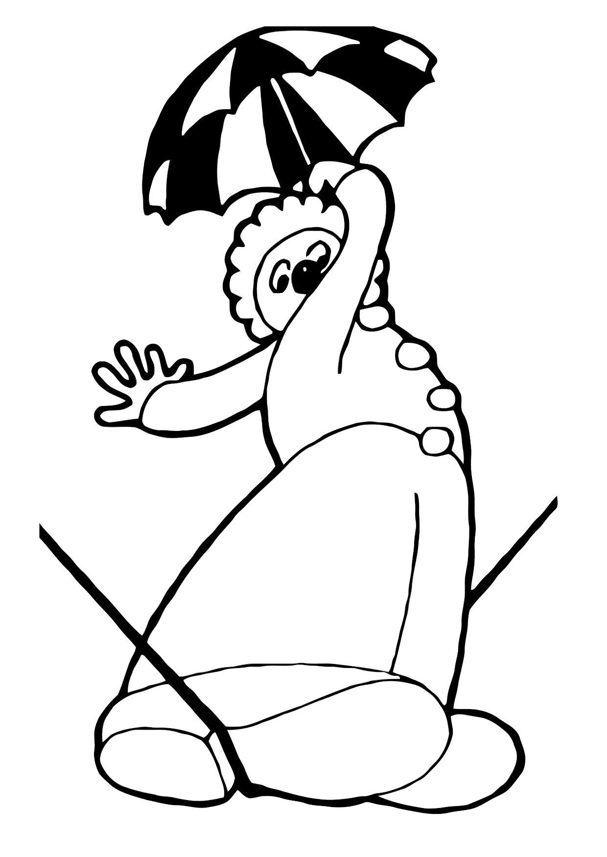 Coloriage clown