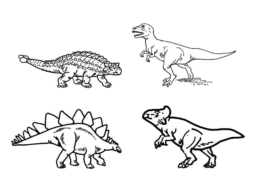 Coloriage dinosaures