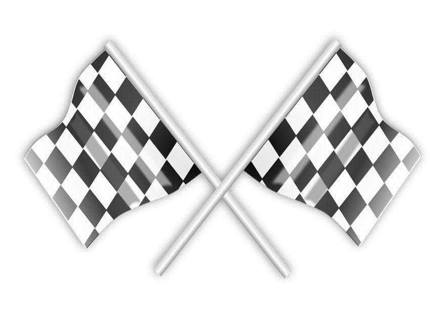Coloriage drapeaux de course