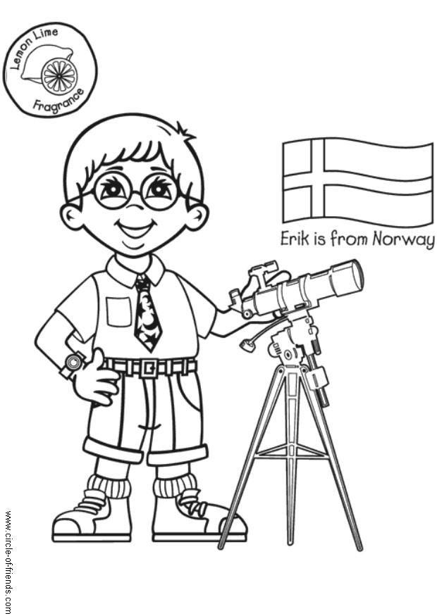 Coloriage erik