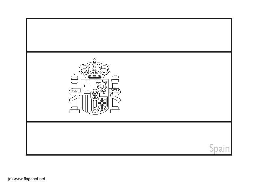 Coloriage espagne