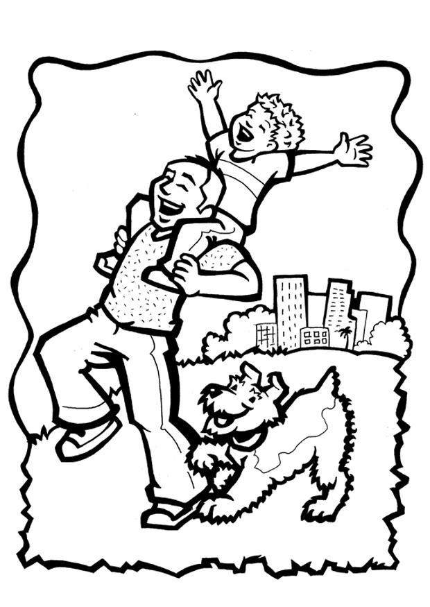 Coloriage fAªte des pA¨res