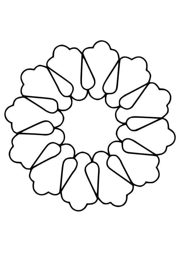 Coloriage fleur