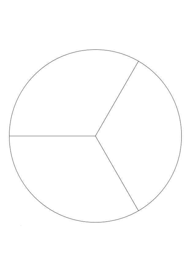 Coloriage fracture - trois parties
