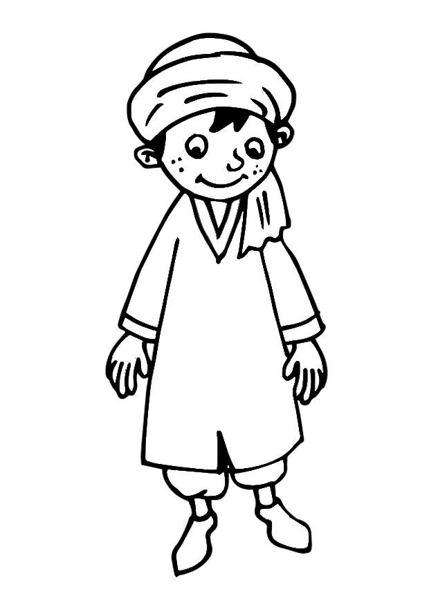 Coloriage garA§on