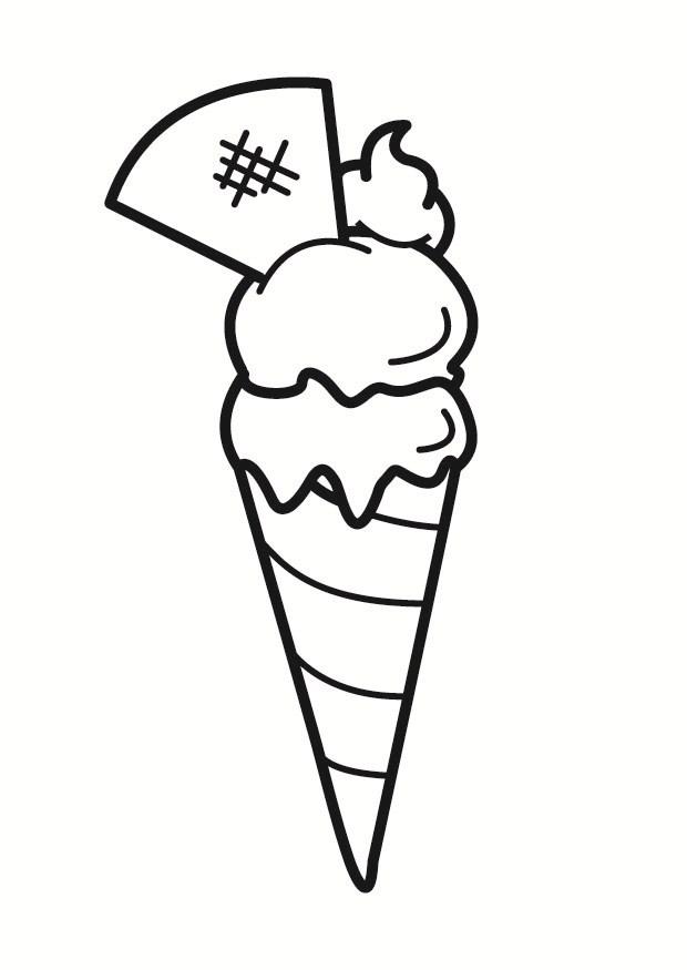 Coloriage glace