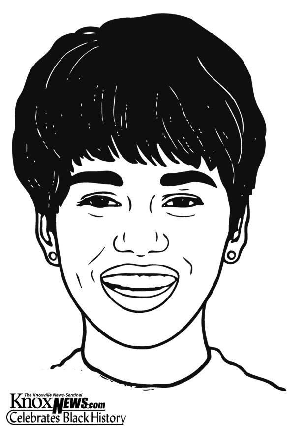 Coloriage hale berry