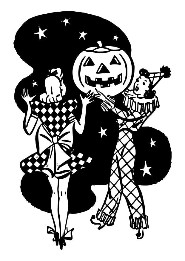 Coloriage halloween