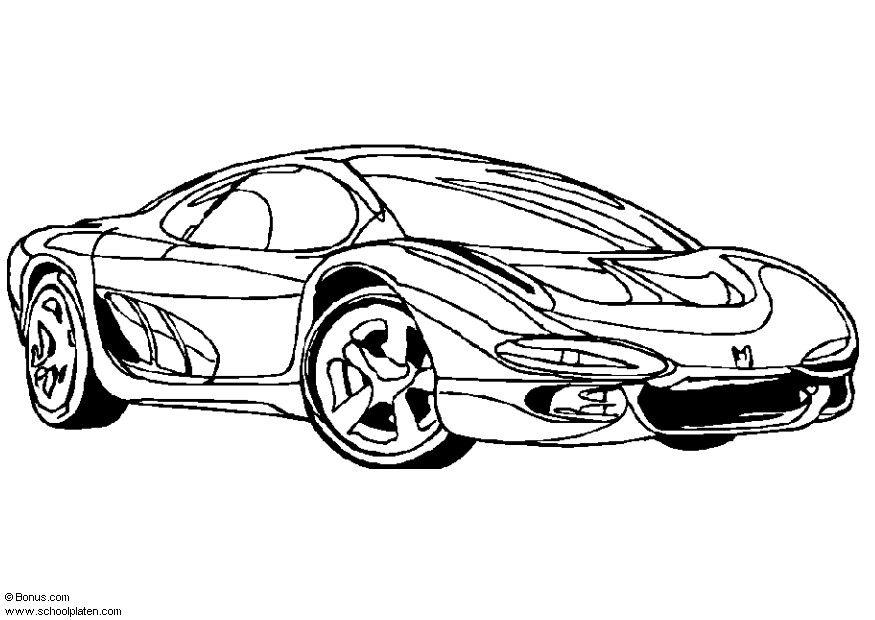 Coloriage isuzu showcar