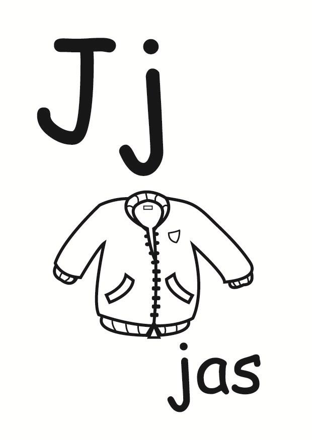 Coloriage j