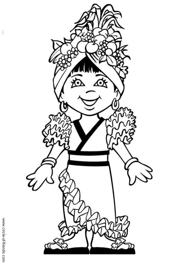 Coloriage janaina