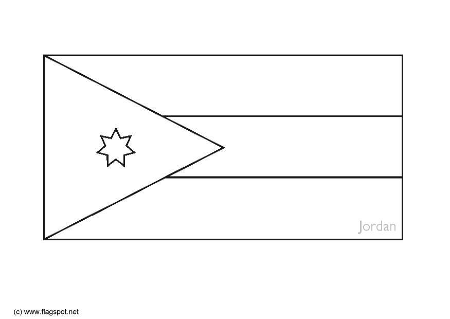 Coloriage jordanie