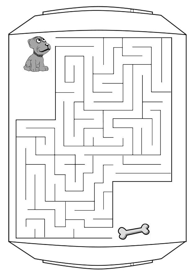 Coloriage labyrinthe